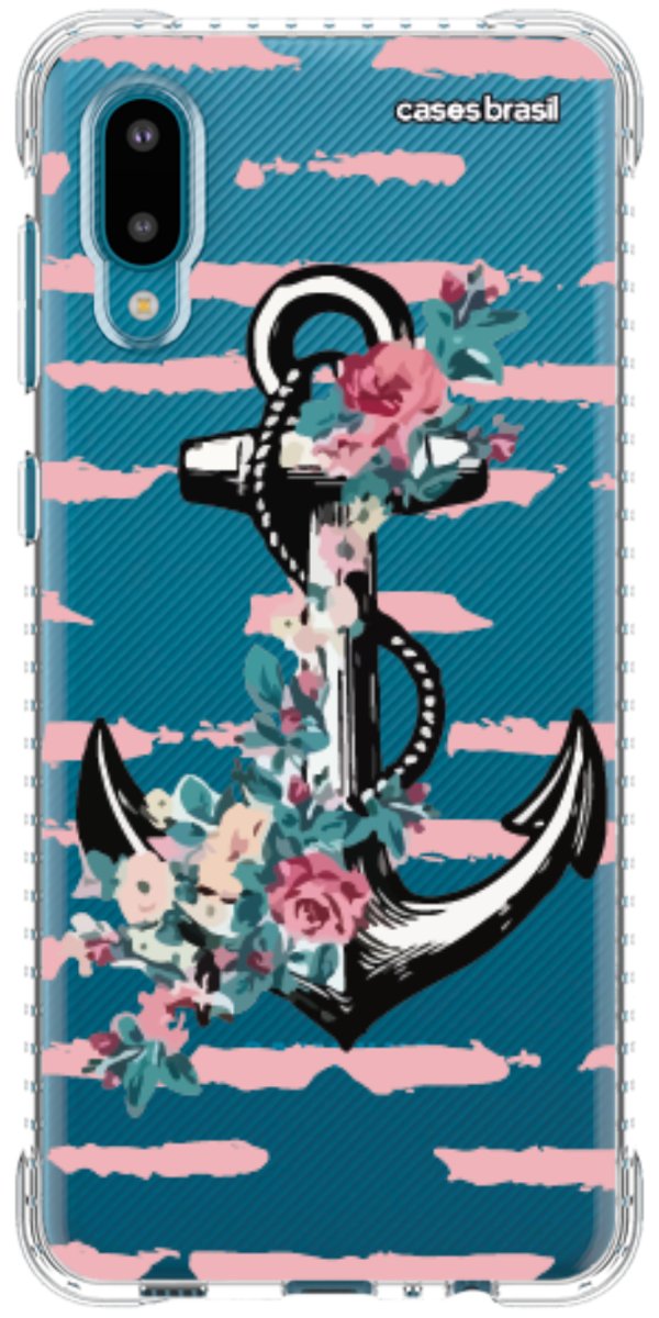 Capinha para Celular Âncora Floral