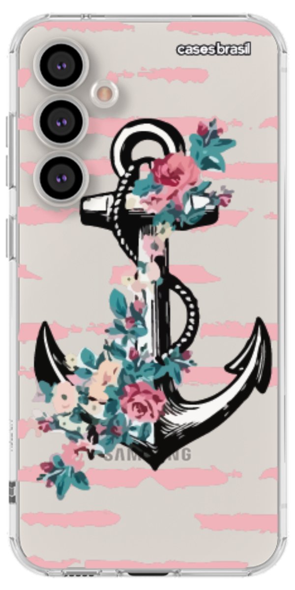 Capinha para Celular Âncora Floral