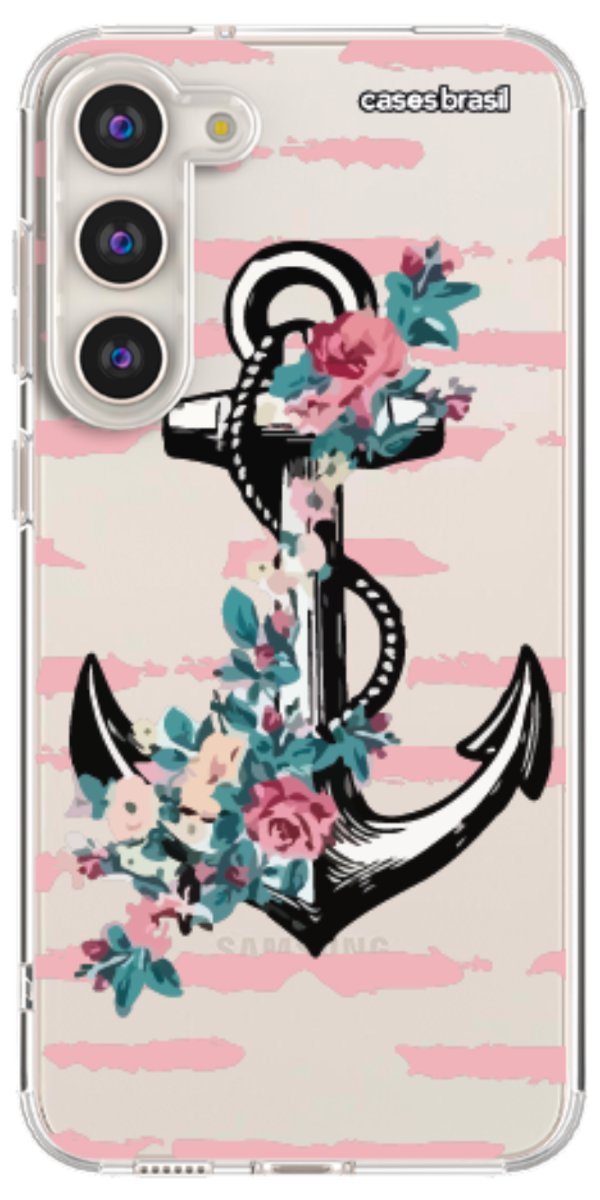 Capinha para Celular Âncora Floral