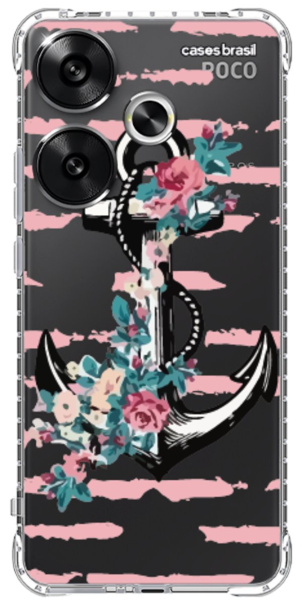 Capinha para Celular Âncora Floral