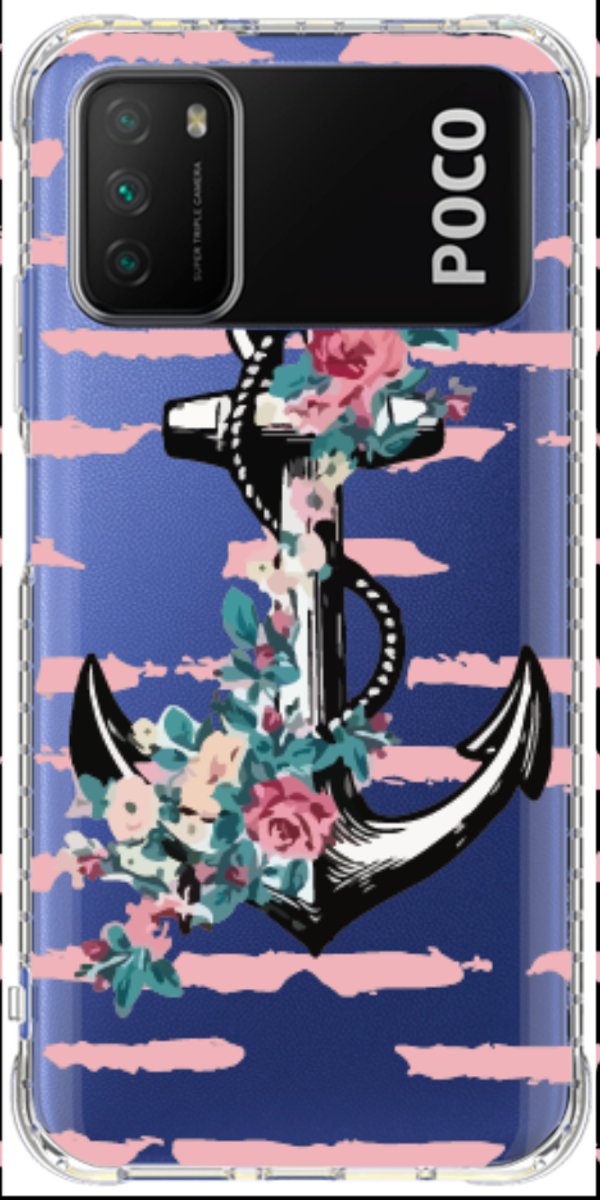 Capinha para Celular Âncora Floral