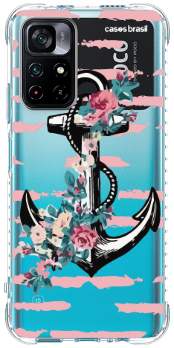 Capinha para Celular Âncora Floral