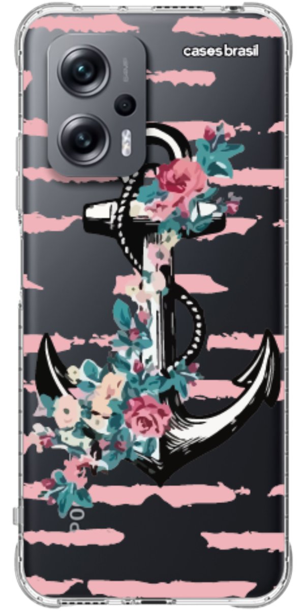 Capinha para Celular Âncora Floral