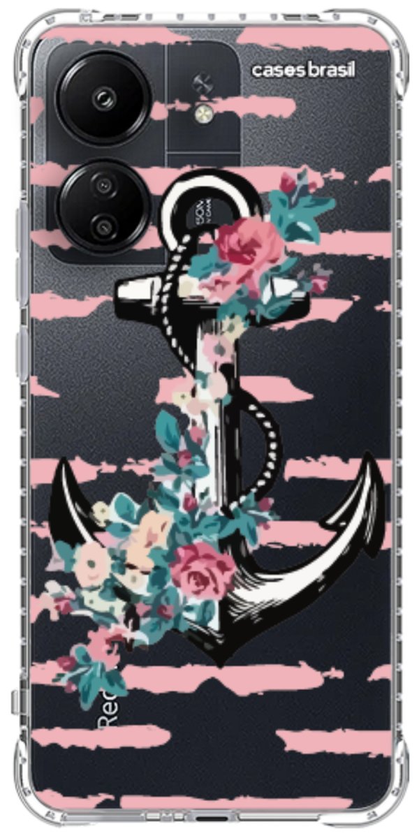 Capinha para Celular Âncora Floral