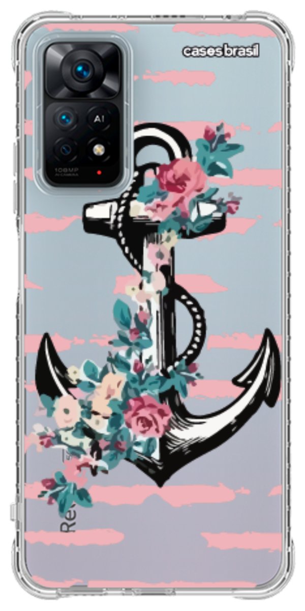 Capinha para Celular Âncora Floral