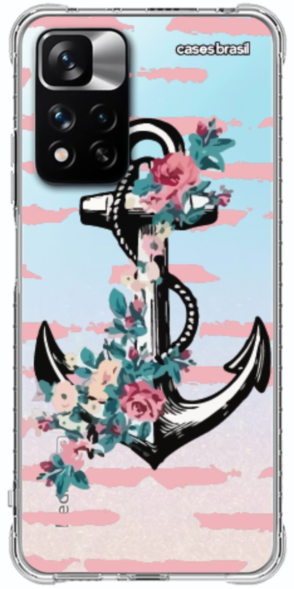 Capinha para Celular Âncora Floral