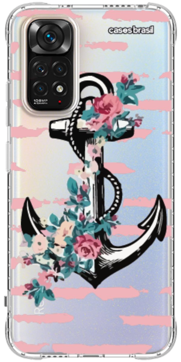 Capinha para Celular Âncora Floral