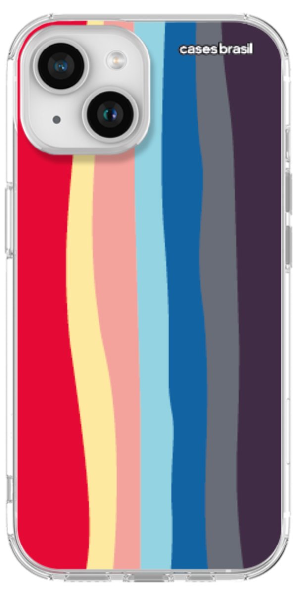 Capinha para Celular Arco-íris Prismático