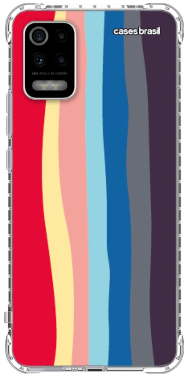 Capinha para Celular Arco-íris Prismático