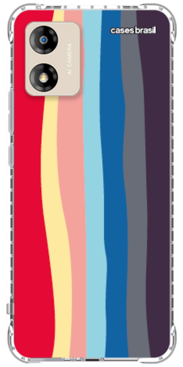 Capinha para Celular Arco-íris Prismático