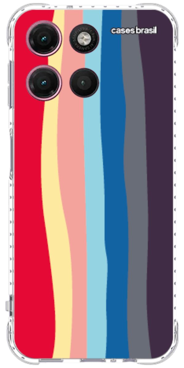 Capinha para Celular Arco-íris Prismático