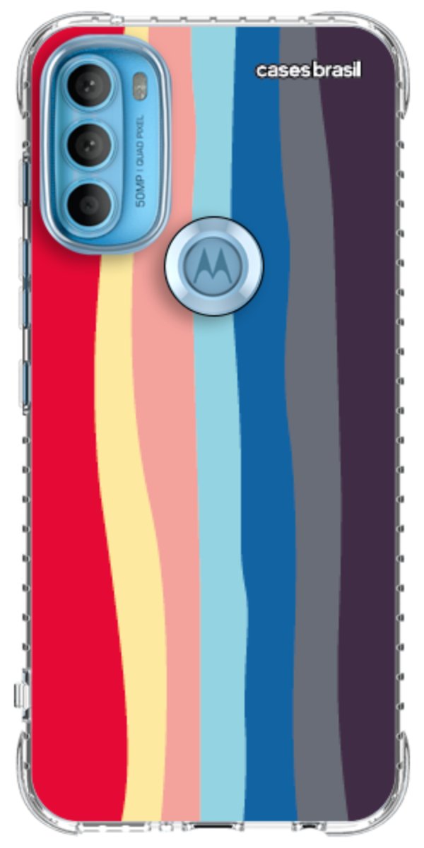 Capinha para Celular Arco-íris Prismático