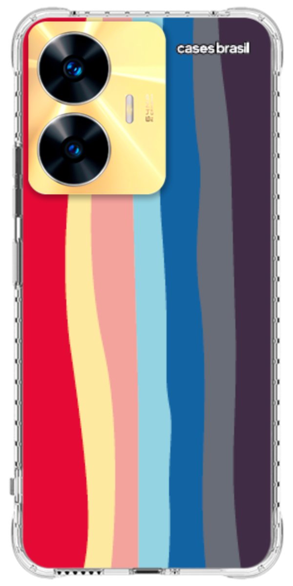 Capinha para Celular Arco-íris Prismático