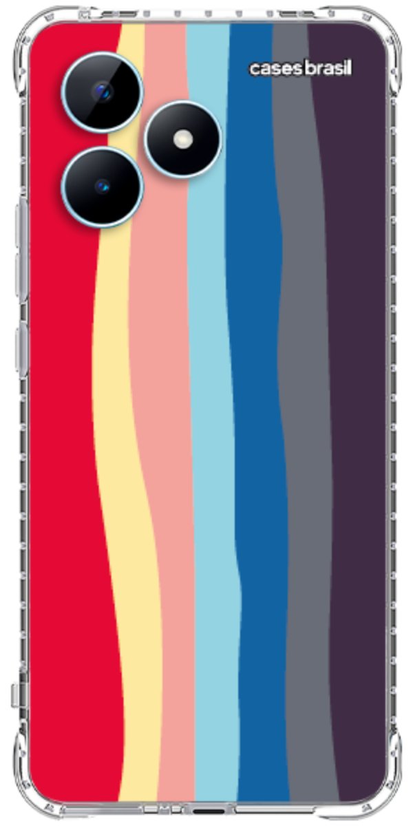 Capinha para Celular Arco-íris Prismático