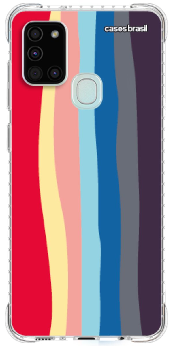 Capinha para Celular Arco-íris Prismático