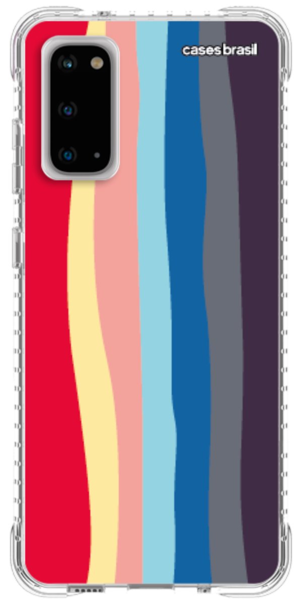 Capinha para Celular Arco-íris Prismático
