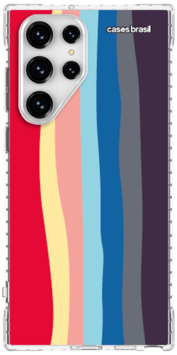 Capinha para Celular Arco-íris Prismático