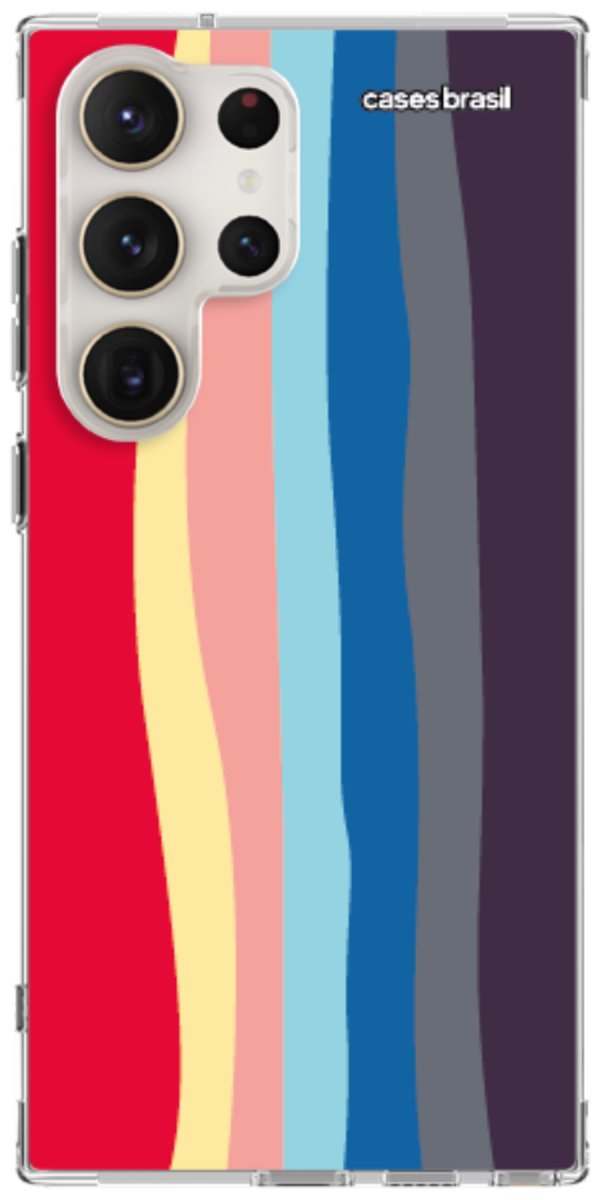 Capinha para Celular Arco-íris Prismático