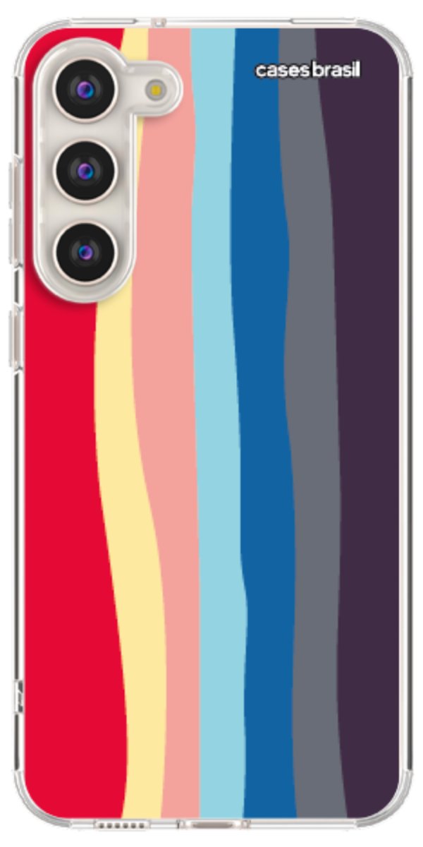 Capinha para Celular Arco-íris Prismático