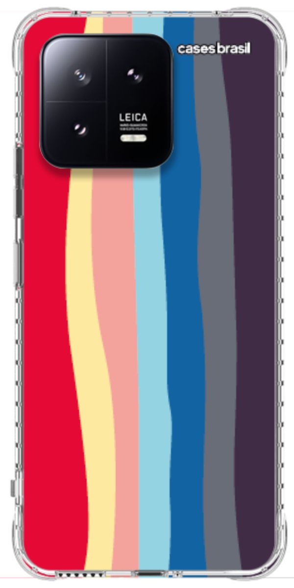 Capinha para Celular Arco-íris Prismático