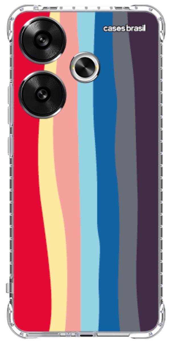 Capinha para Celular Arco-íris Prismático