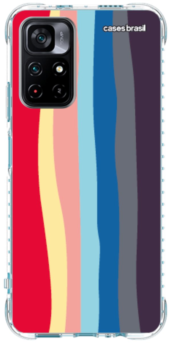 Capinha para Celular Arco-íris Prismático