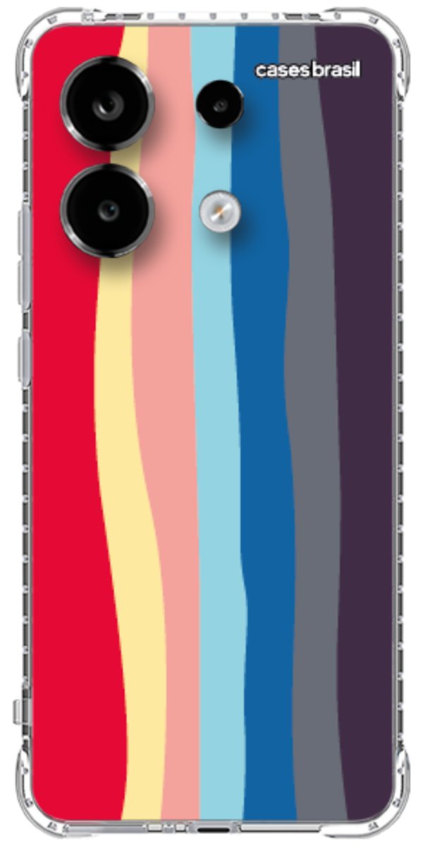 Capinha para Celular Arco-íris Prismático