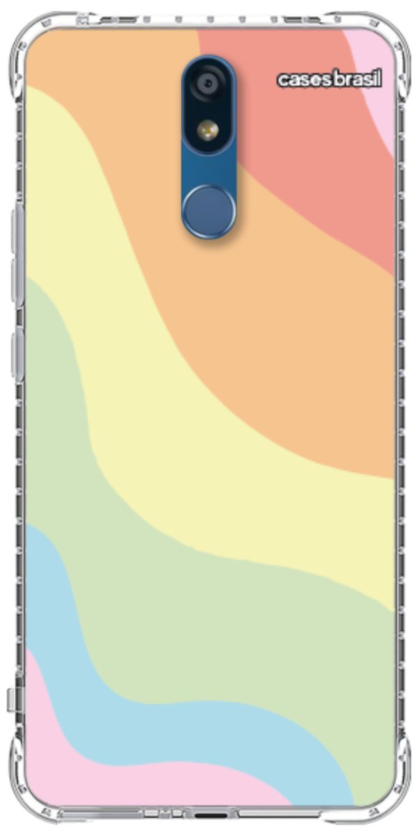 Capinha para Celular Cores Pasteis Onduladas