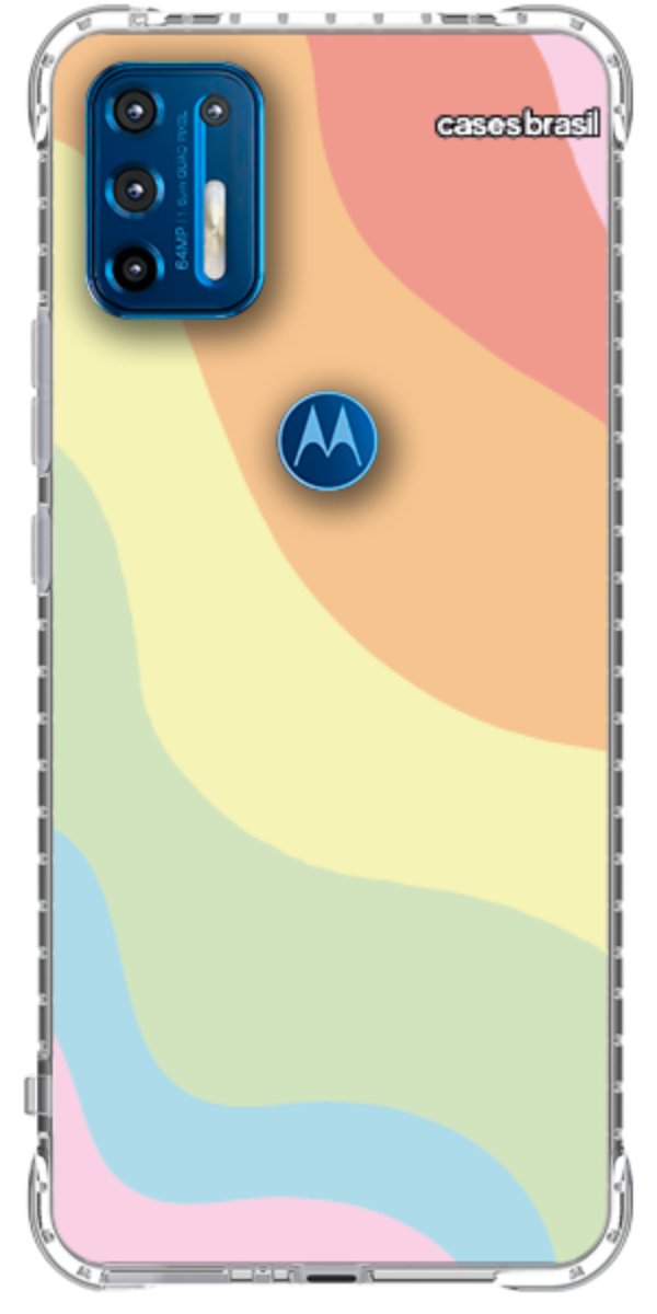 Capinha para Celular Cores Pasteis Onduladas