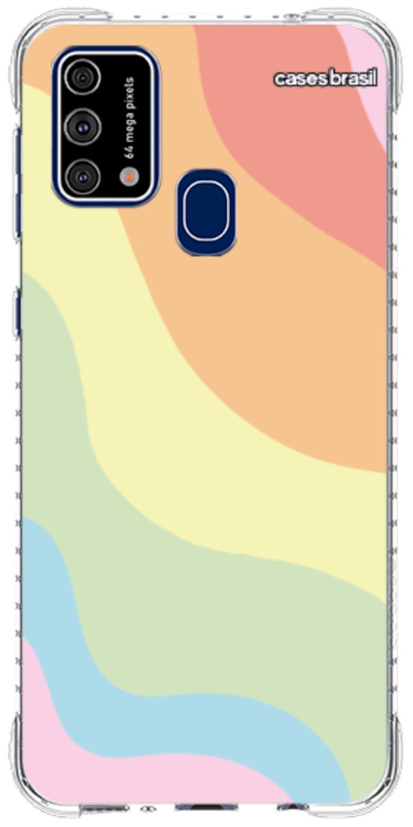 Capinha para Celular Cores Pasteis Onduladas