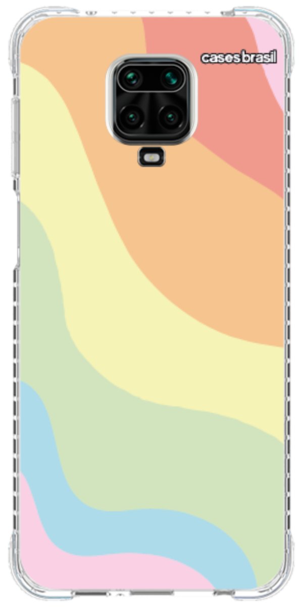 Capinha para Celular Cores Pasteis Onduladas