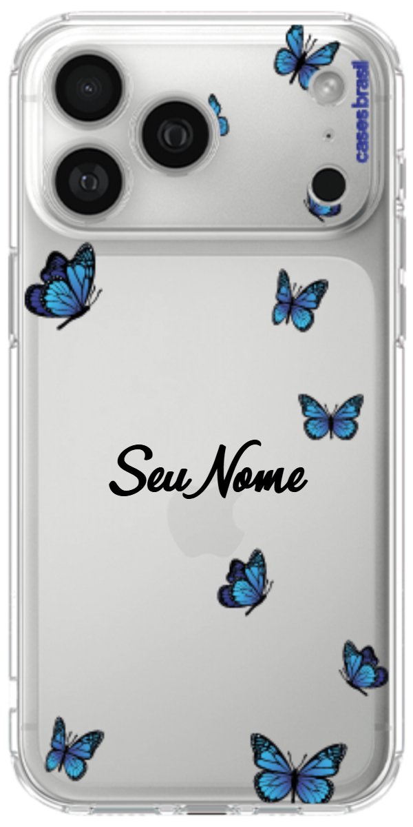 Capinha para Celular Borboletas Flutuantes