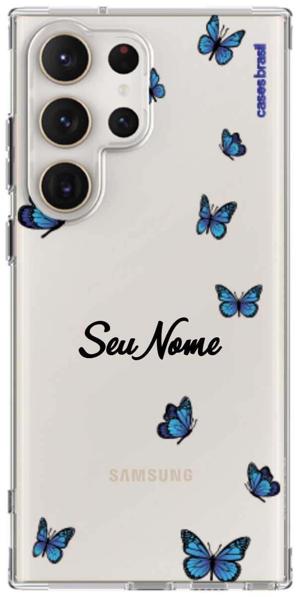 Capinha para Celular Borboletas Flutuantes