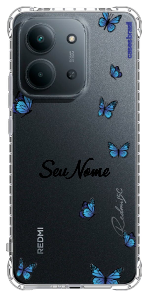 Capinha para Celular Borboletas Flutuantes