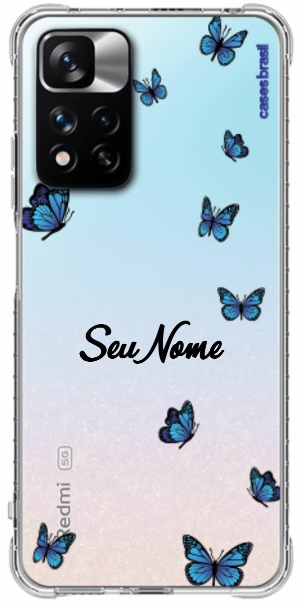 Capinha para Celular Borboletas Flutuantes