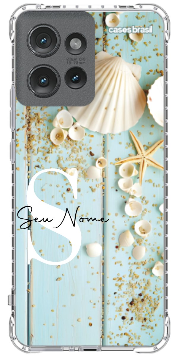 Capinha para Celular Conchas