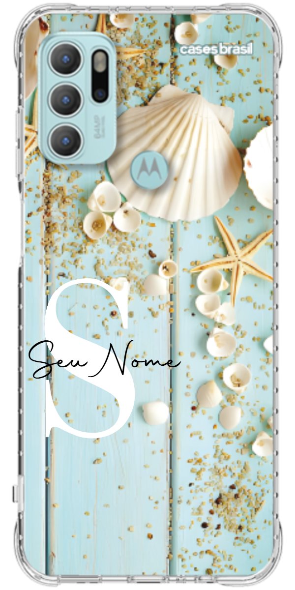 Capinha para Celular Conchas