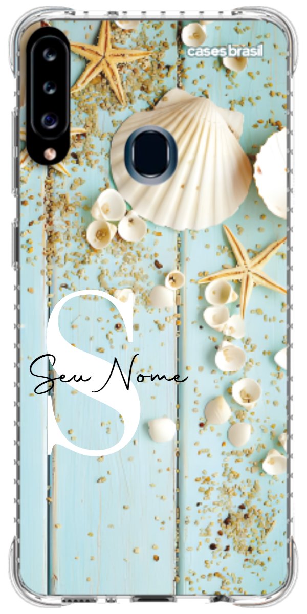 Capinha para Celular Conchas