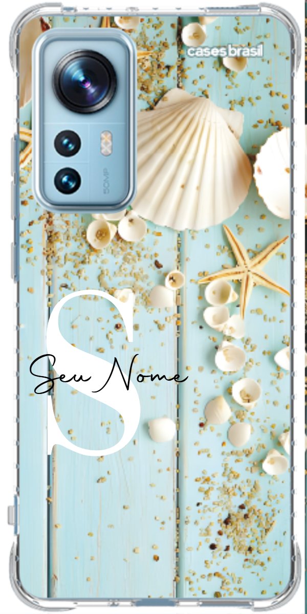 Capinha para Celular Conchas