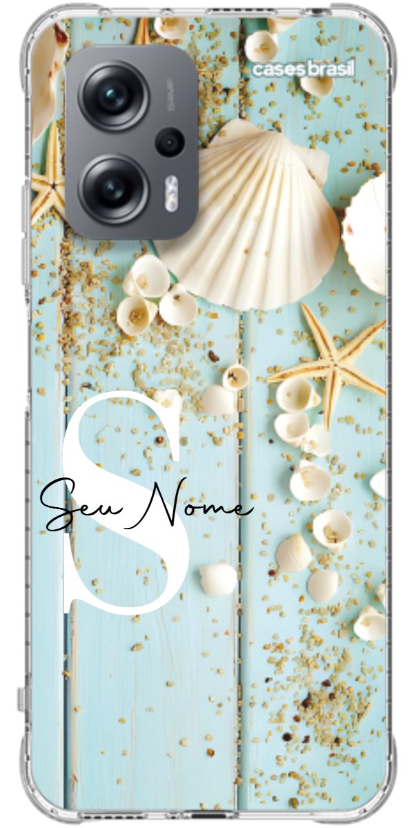 Capinha para Celular Conchas
