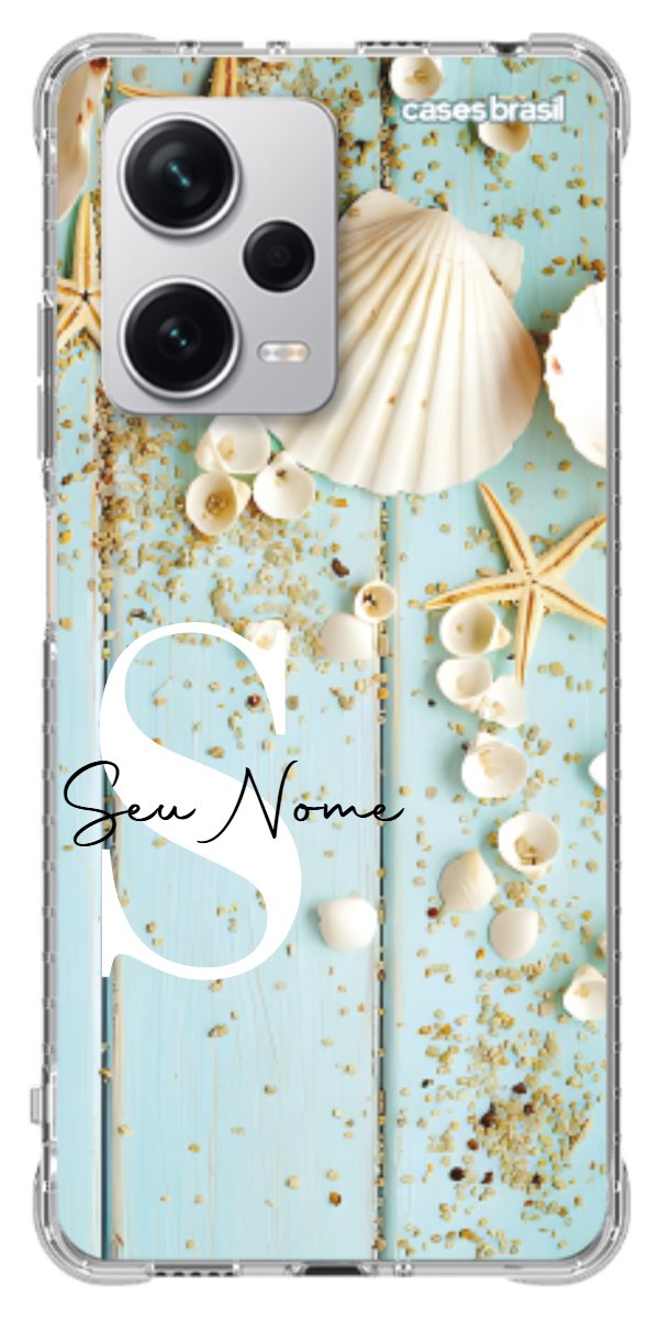 Capinha para Celular Conchas