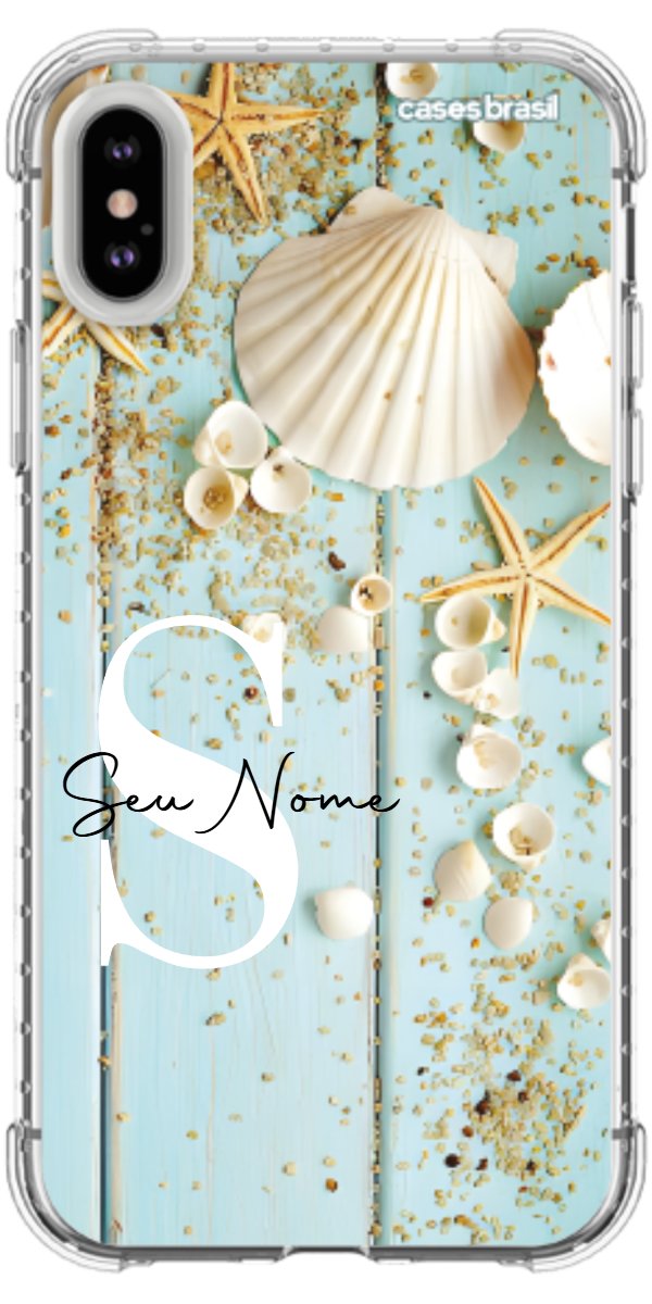Capinha para Celular Conchas