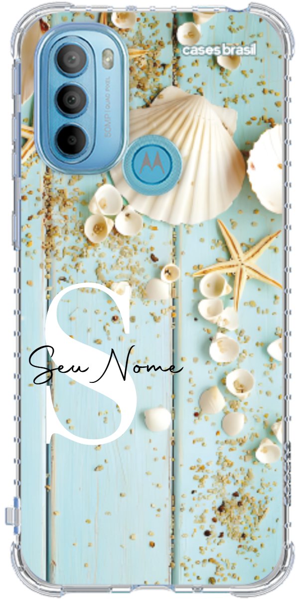 Capinha para Celular Conchas