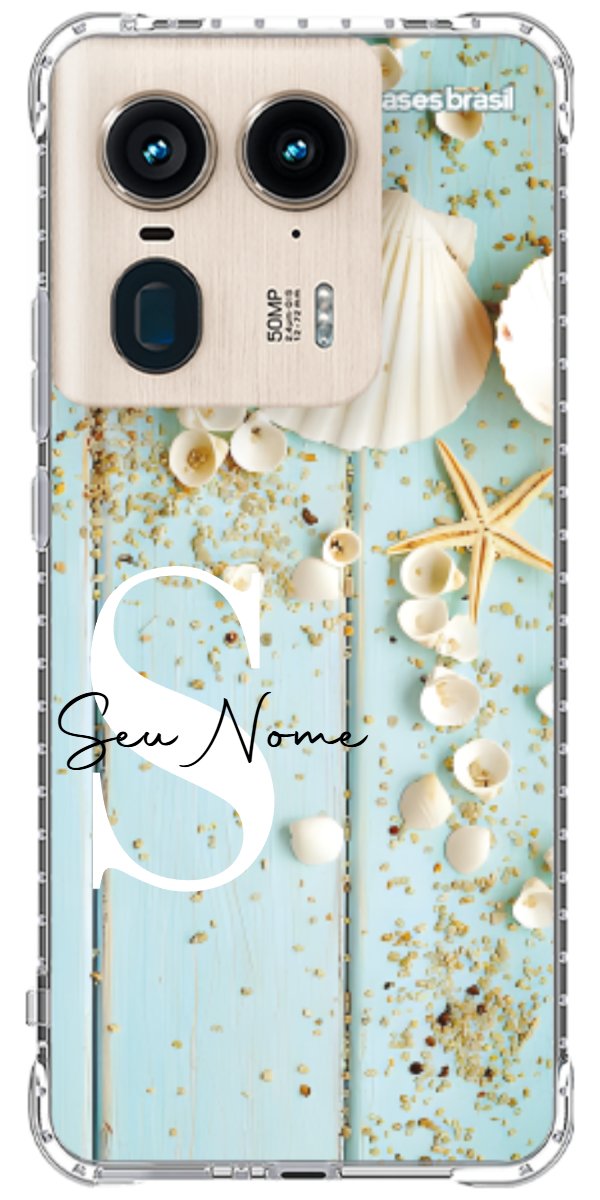 Capinha para Celular Conchas