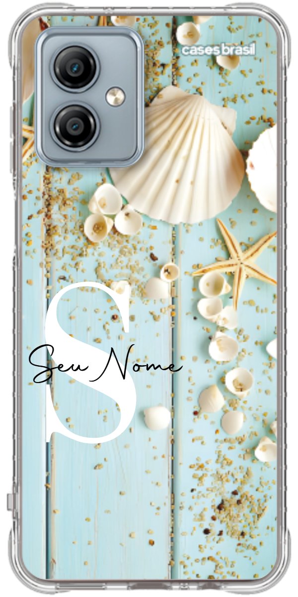 Capinha para Celular Conchas