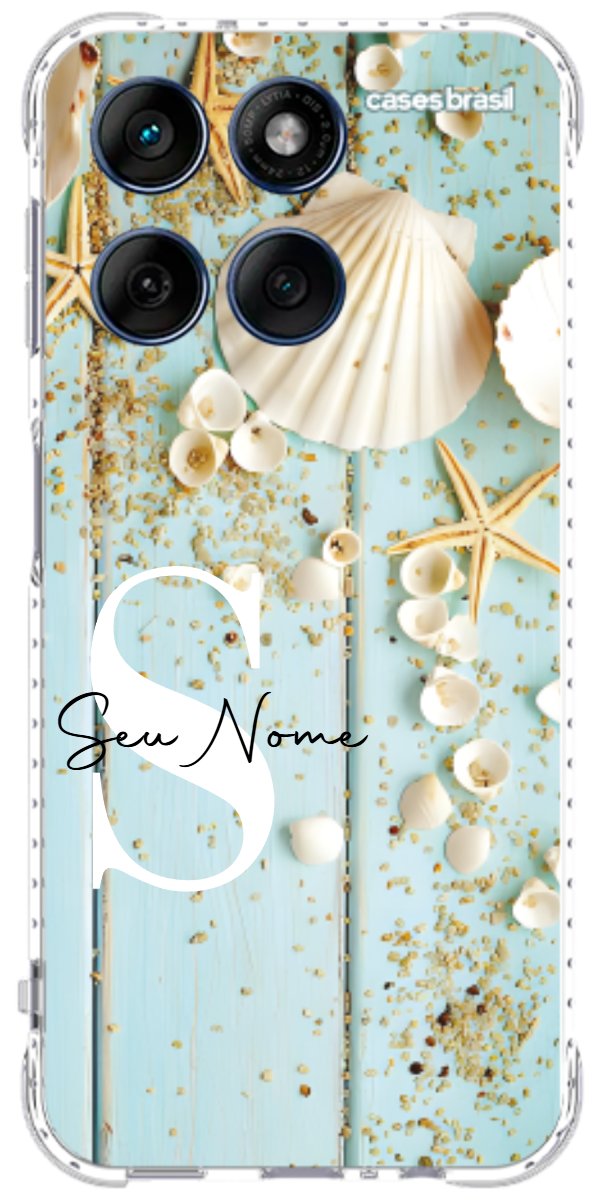 Capinha para Celular Conchas