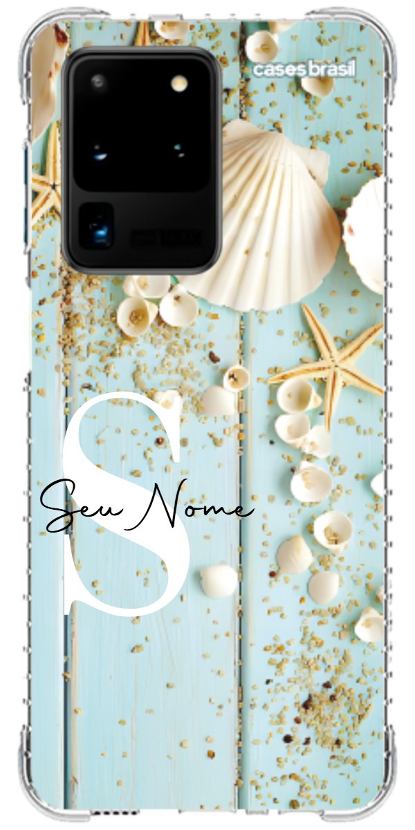 Capinha para Celular Conchas