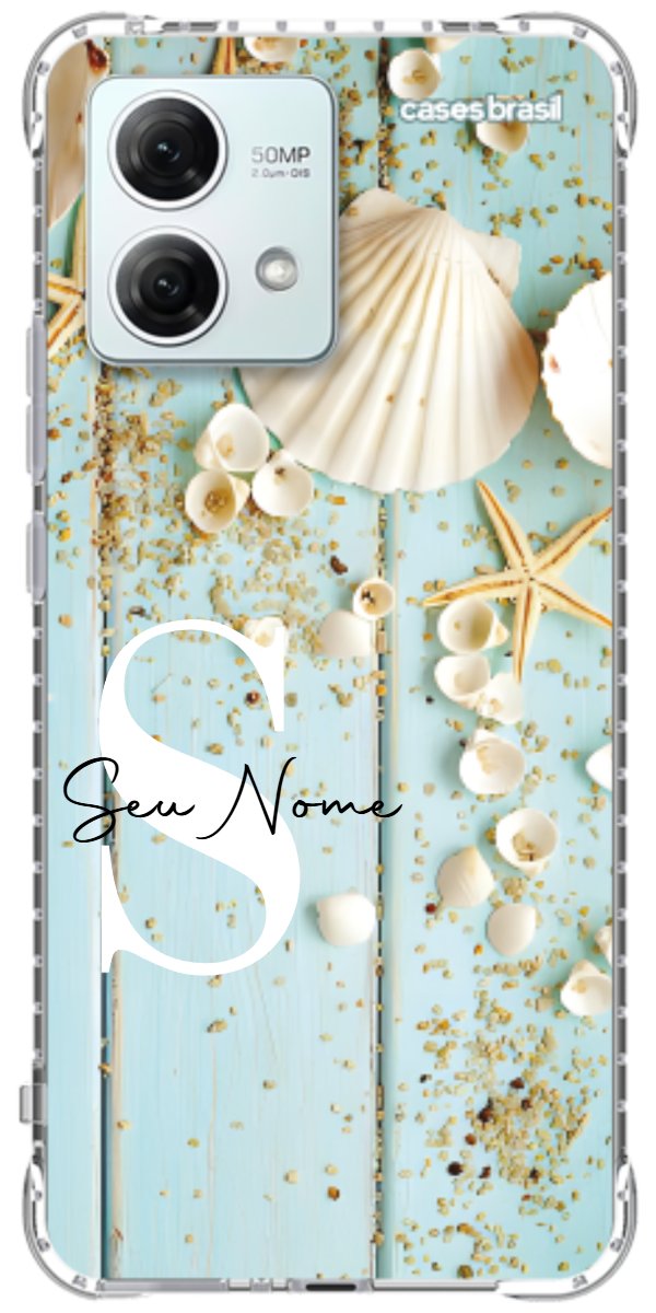 Capinha para Celular Conchas