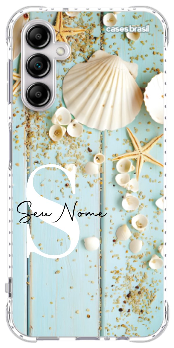 Capinha para Celular Conchas