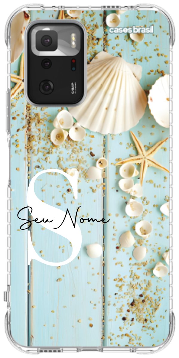 Capinha para Celular Conchas
